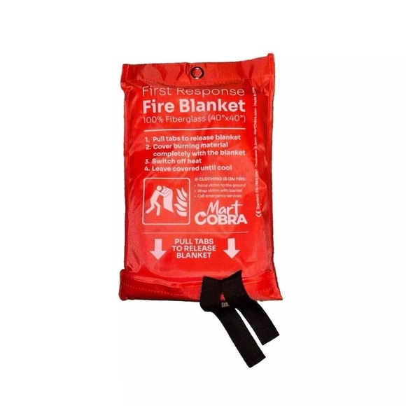 Mart Cobra Emergency Fire Blanket - Fiberglass Welding Blanket [NEW] - Picture 4 of 5